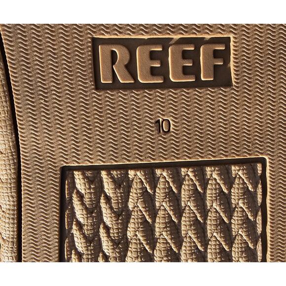 Reef Womens Brown Cushion Sol Diagonal T Strap Flip Flop Sandals Size 10 Leopard - Picture 6 of 7